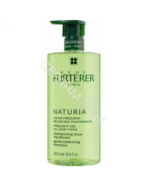RENE FURTERER Rene Furterer Naturia łagodny szampon przywracający równowagę włosom do częstego stosowania 500 ml