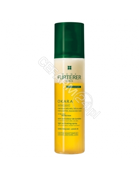 RENE FURTERER Rene Furterer Okara Active Light odżywka w sprayu rozświetlająca włosy z pasemkami, po dekoloryzacji (bez spłukiwania) 150 ml