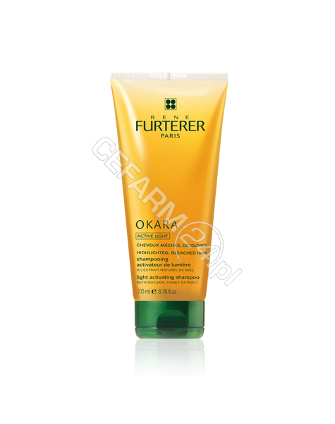 RENE FURTERER Rene Furterer Okara Active Light szampon rozświetlający włosy z pasemkami, po dekoloryzacji 200 ml