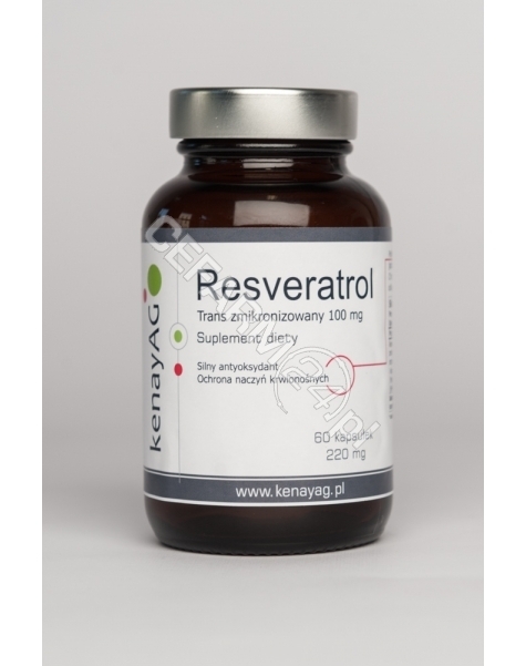 KENAY Resveratrol zmikronizowany 100 mg x 60 kaps