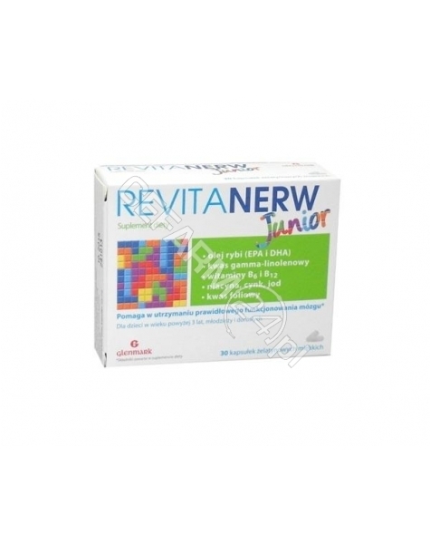 GLENMARK Revitanerw junior x 30 kaps