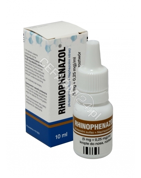 POLFA WARSZA Rhinophenazol krople 10 ml