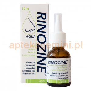 AMARA Rinozine Aqua, spray do nosa z kwasem hialuronowym, 30ml