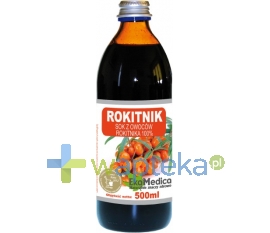 JARO-POL EKAMEDICA, KOZY Rokitnik 100% Sok EkaMedica 500ml