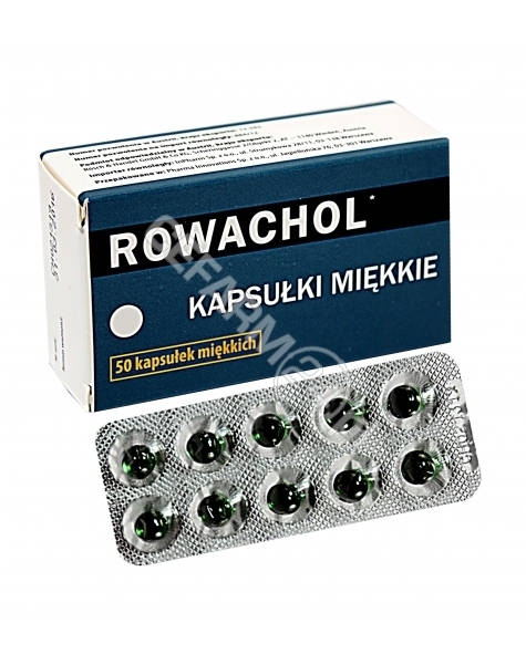 INPHARM Rowachol x 50 kaps (import równoległy - Inpharm)