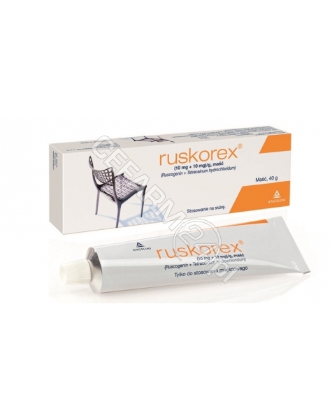 GLAXOSMITHKLINE PHARMACEUTICALS S.A. Ruskorex maść 40 g