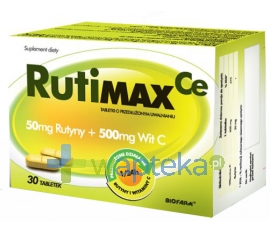 BIOFARM SP.Z O.O. RutiMax Ce 30 tabletek