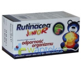 AFLOFARM FARMACJA POLSKA SP. Z O.O. RUTINACEA JUNIOR lizaki 7 sztuk