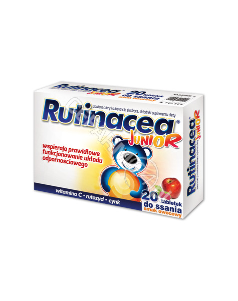 AFLOFARM Rutinacea junior x 20 tabletek do ssania