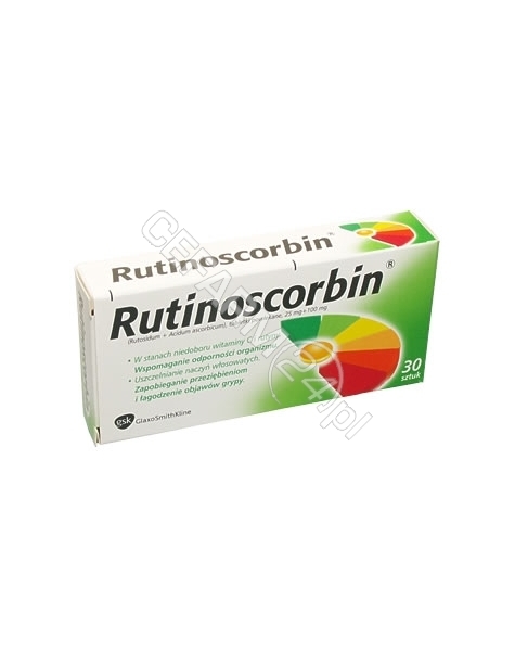 GLAXOSMITHKL Rutinoscorbin x 30 tabl