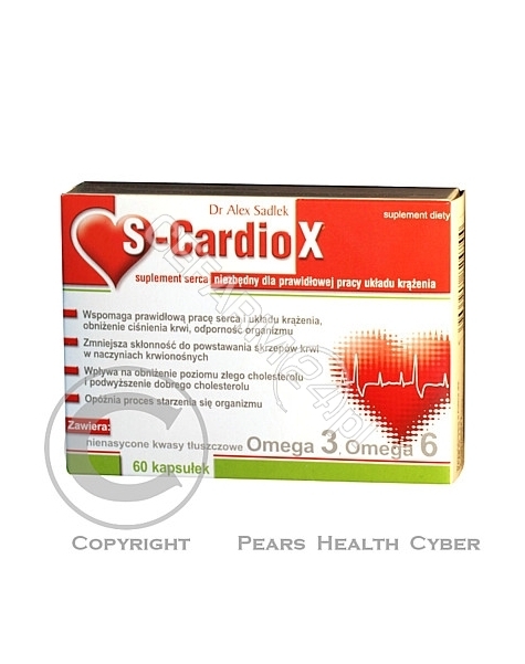 S-LAB S-cardiox x 60 kaps