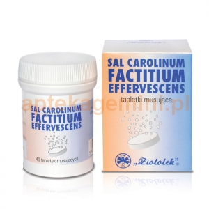 ZIOŁOLEK Sal Carolinum Factitium, 40 tabletek