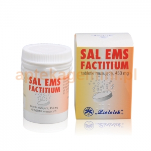 ZIOŁOLEK Sal Ems Factitium, 40 tabletek musujących