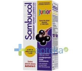 SEQUOIA SP. Z O.O. Sambucol Junior Syrop 120 ml