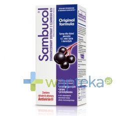 SEQUOIA SP. Z O.O. Sambucol Oryginal Formula syrop 120ml