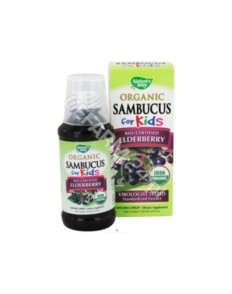 SIROSCAN Sambucus nature's way syrop dla dzieci 120 ml