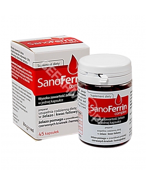 BIOGENED Sanoferrin complex x 45 kaps