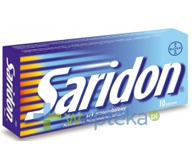 BAYER Saridon, 10 tabletek