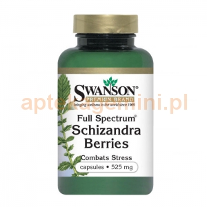 SWANSON Schizandra (cytryniec chiński), SWANSON, 90 kapsułek