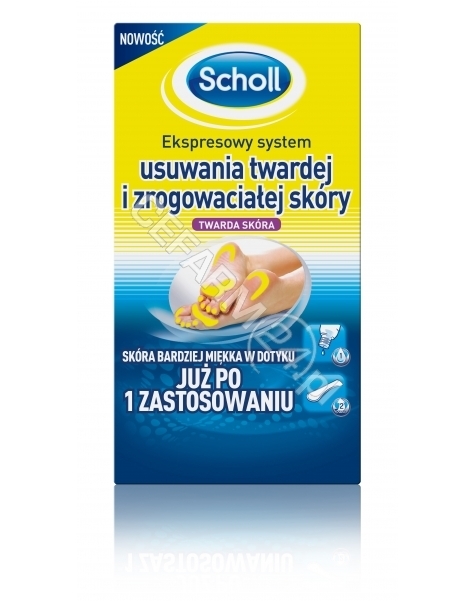 SSL Scholl ekspresowy system usuwania twardej i zrogowaciałej skóry 50 ml