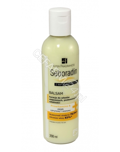 INTER-FRAGRA Seboradin z naftą kosmetyczną balsam 200 ml