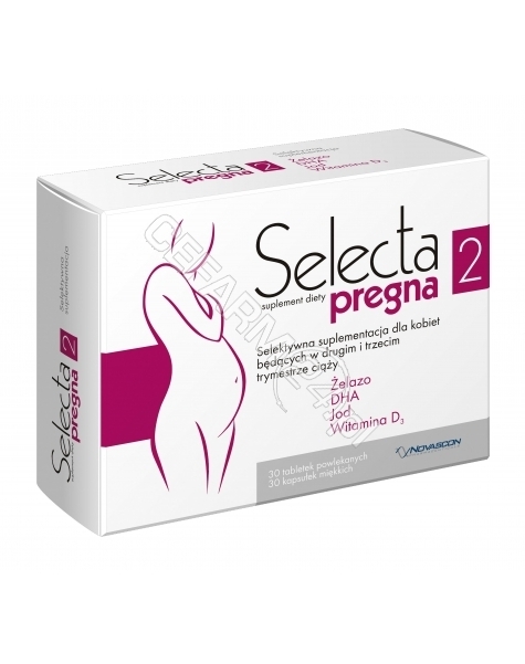 NOVASCON Selecta pregna 2 (30 tabl powlekanych +30 kaps)