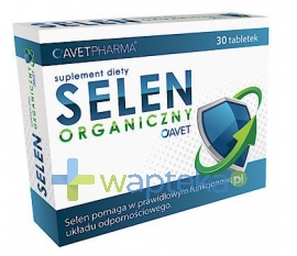 AVET PHARMA S.K.A Selen organiczny Avet 30 tabletek