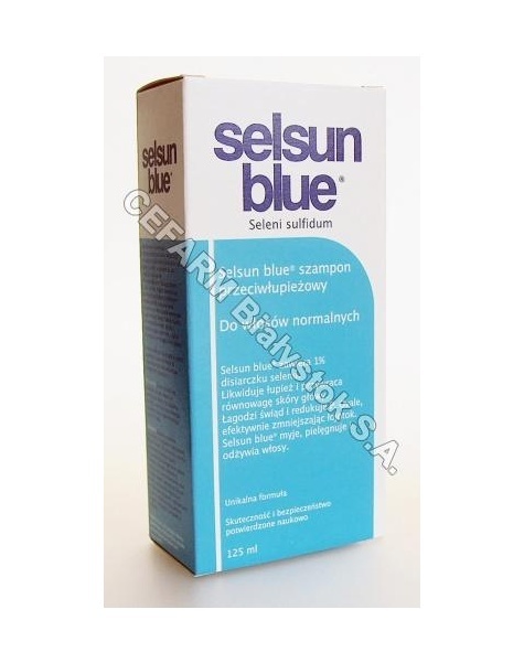 ABBOTT Selsun blue - szampon przeciwłupieżowy do włosów normalnych 125 ml