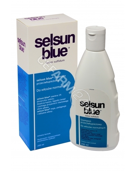 CHATTEM Selsun blue - szampon przeciwłupieżowy do włosów normalnych 200 ml