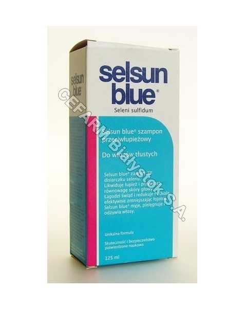 ABBOTT Selsun blue - szampon przeciwłupieżowy do włosów tłustych 125 ml
