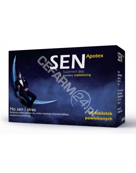 APOTEX NEDERLAND BV Sen apotex x 30 tabl powlekanych