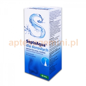 KRKA SeptoAqua, aerozol do nosa, dla dorosłych, 30ml