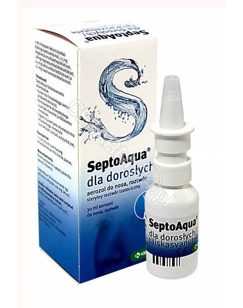 KRKA SeptoAqua dla dorosłych aerozol do nosa 30 ml