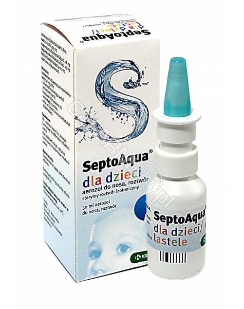 KRKA SeptoAqua dla dzieci aerozol do nosa 30 ml