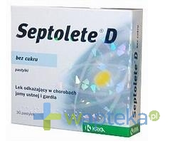 KRKA POLSKA SP. Z O.O. Septolete D 30 tabletek