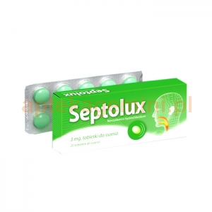 ICN POLFA RZESZÓW Septolux, 3mg, 20 tabletek do ssania