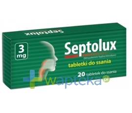 ICN POLFA RZESZÓW S.A. Septolux tabletki do ssania 20 sztuk