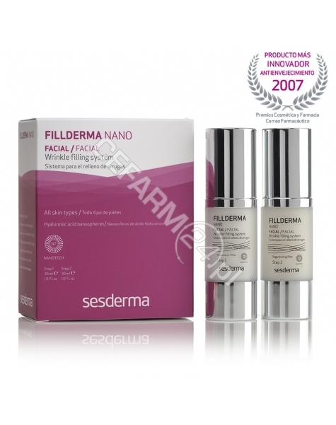 SESDERMA Sesderma Fillderma Nano system wypełniania zmarszczek 30 ml + 30 ml