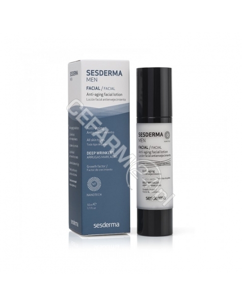 SESDERMA Sesderma Men emulsja do twarzy przeciw starzeniu 50 ml