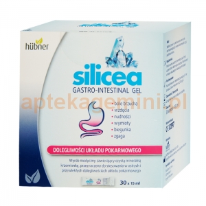 SIROSCAN Silicea Gastro-Intestinal Gel, 30 saszetek x 15ml
