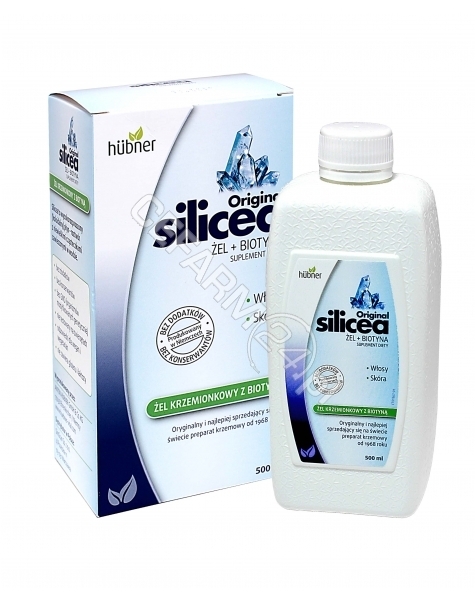 SIROSCAN Silicea original żel+biotyna 500 ml