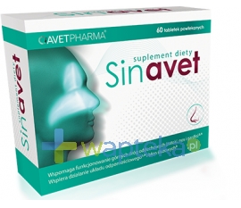 AVET PHARMA Sinavet, 60 tabletek