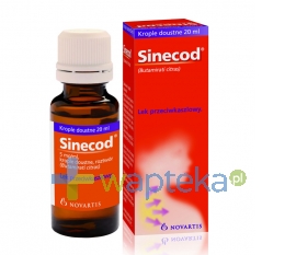 NOVARTIS CONSUMER HEALTH SA Sinecod krople 20ml