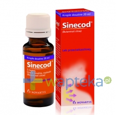 NOVARTIS CONSUMER HEALTH SA Sinecod krople 20ml