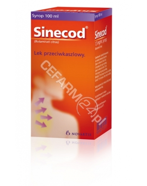 NOVARTIS Sinecod syrop 100 ml