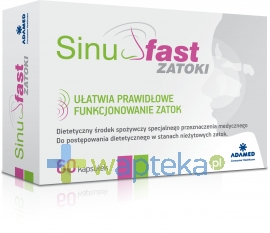 ADAMED CONSUMER HEALTHCARE S.A. SinuFast Zatoki 60 kapsułek