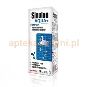 Walmark Sinulan Aqua+, woda morska w sprayu, 30ml