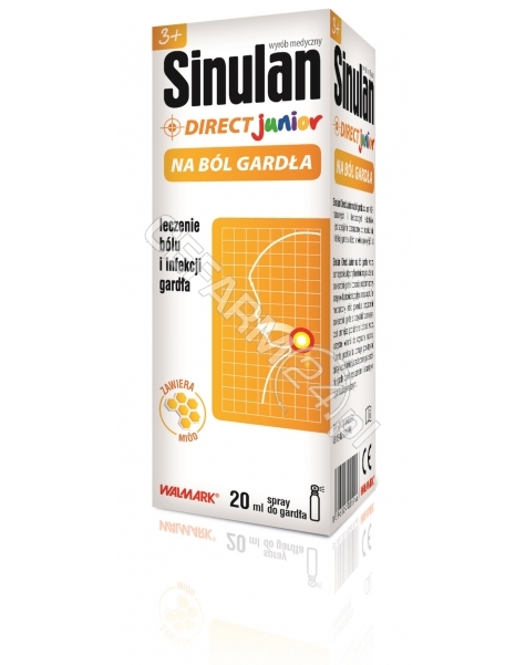 WALMARK Sinulan direct junior na ból gardła 20 ml