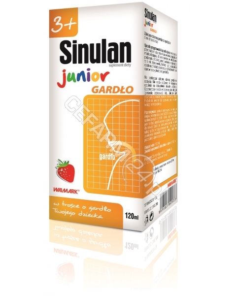 WALMARK Sinulan junior gardło 120 ml