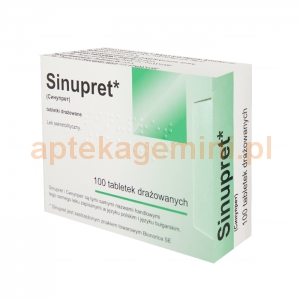 DELFARMA Sinupret, 100 tabletek IMPORT RÓWNOLEGŁY